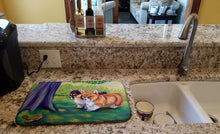 Load image into Gallery viewer, Corgi Dish Drying Mat – Absorbent, Artistic Kitchen Essentials 7293DDM