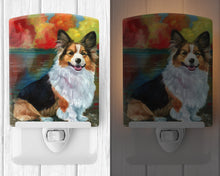 Load image into Gallery viewer, Corgi by the lake Ceramic Night Light 7294CNL