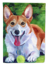 Load image into Gallery viewer, Corgi with green ball Garden Flag – Decorative Outdoor Yard Flag 7296GF