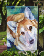 Load image into Gallery viewer, Corgi Mini Daises Garden Flag – Decorative Outdoor Yard Flag 7302GF