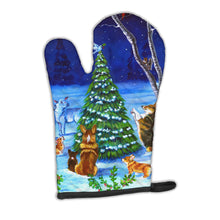 Load image into Gallery viewer, Corgi Christmas Peace Oven Mitt 7304OVMT