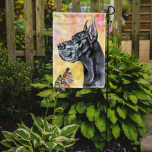 Load image into Gallery viewer, Great Dane Black Cropped Garden Flag – Decorative Outdoor Yard Flag 7307GF