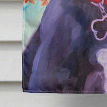 Load image into Gallery viewer, Great Dane Natural Ears Black Pup Flag Canvas House Size 7312CHF