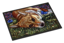 Load image into Gallery viewer, Corgi Pastel Butterfly Doormat - 18x27 Decorative Floor Mat – Indoor/Outdoor Rug with Artistic Flair 7325MAT