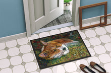 Load image into Gallery viewer, Corgi Pastel Hummingbird Doormat - 18x27 Decorative Floor Mat – Indoor/Outdoor Rug with Artistic Flair 7326MAT
