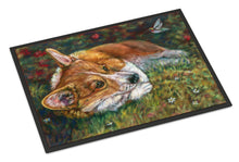 Load image into Gallery viewer, Corgi Pastel Hummingbird Doormat - 18x27 Decorative Floor Mat – Indoor/Outdoor Rug with Artistic Flair 7326MAT