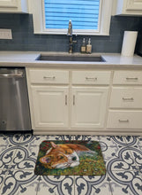 Load image into Gallery viewer, Corgi Pastel Hummingbird Machine Washable Memory Foam Mat 7326RUG
