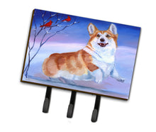 Load image into Gallery viewer, Corgi Snow Cardinal Leash or Key Holder 7328TH68