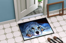 Load image into Gallery viewer, English Setter Pup Doormat - 24x36 Decorative Floor Mat – Indoor/Outdoor Rug