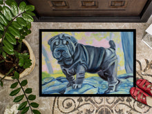 Load image into Gallery viewer, Blue Shar Pei Doormat - 18x27 Decorative Floor Mat – Indoor/Outdoor Rug with Artistic Flair 7333MAT