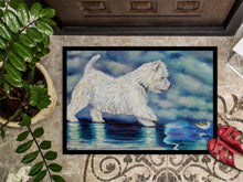 Load image into Gallery viewer, Misty Westie Doormat - 24x36 Decorative Floor Mat – Indoor/Outdoor Rug