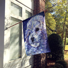 Load image into Gallery viewer, Bichon Frise Flag Canvas House Size 7336CHF