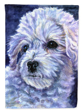 Load image into Gallery viewer, Bichon Frise Flag Canvas House Size 7336CHF