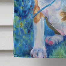 Load image into Gallery viewer, Bull Terrier Rose for Mom Flag Canvas House Size 7339CHF