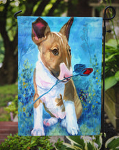 Load image into Gallery viewer, Bull Terrier Rose for Mom Garden Flag – Decorative Outdoor Yard Flag 7339GF