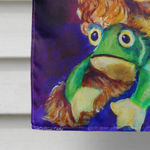 Load image into Gallery viewer, Cocker Spaniel with Frog Flag Canvas House Size 7342CHF