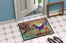 Load image into Gallery viewer, Autumn Airedale Terrier Doormat - 24x36 Decorative Floor Mat – Indoor/Outdoor Rug