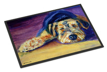 Load image into Gallery viewer, Snoozer Airedale Terrier Doormat - 18x27 Decorative Floor Mat – Indoor/Outdoor Rug with Artistic Flair 7344MAT