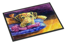 Load image into Gallery viewer, Airedale Terrier Teddy Bear Doormat - 24x36 Decorative Floor Mat – Indoor/Outdoor Rug