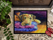 Load image into Gallery viewer, Airedale Terrier Teddy Bear Doormat - 18x27 Decorative Floor Mat – Indoor/Outdoor Rug with Artistic Flair 7345MAT