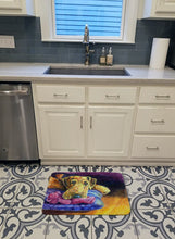 Load image into Gallery viewer, Airedale Terrier Teddy Bear Machine Washable Memory Foam Mat 7345RUG