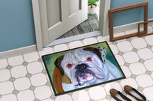 Load image into Gallery viewer, Miss English Bulldog Doormat - 24x36 Decorative Floor Mat – Indoor/Outdoor Rug