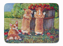 Load image into Gallery viewer, Apple Helper Corgis Machine Washable Memory Foam Mat 7351RUG