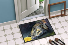 Load image into Gallery viewer, Irish Wolfhound Sleeper Doormat - 24x36 Decorative Floor Mat – Indoor/Outdoor Rug
