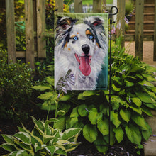 Load image into Gallery viewer, Australian Shepherd Blue Eyes Garden Flag – Decorative Outdoor Yard Flag 7358GF