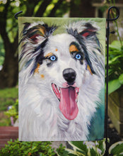 Load image into Gallery viewer, Australian Shepherd Blue Eyes Garden Flag – Decorative Outdoor Yard Flag 7358GF