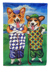 Load image into Gallery viewer, Corgi Golfers Garden Flag – Decorative Outdoor Yard Flag 7361GF