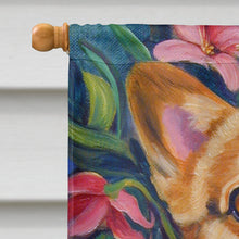 Load image into Gallery viewer, Can I help you Corgi Flag Canvas House Size 7362CHF
