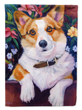 Load image into Gallery viewer, Can I help you Corgi Flag Canvas House Size 7362CHF