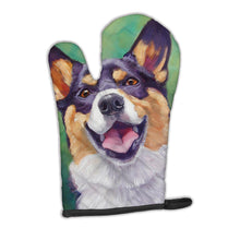 Load image into Gallery viewer, Tricolor Pembroke Corgi Oven Mitt 7364OVMT