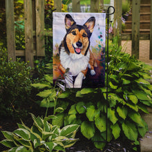 Load image into Gallery viewer, Pembroke Corgi Waiting Garden Flag – Decorative Outdoor Yard Flag 7365GF
