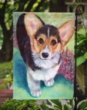 Load image into Gallery viewer, Pembroke Corgi Puppy Garden Flag – Decorative Outdoor Yard Flag 7368GF