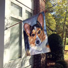 Load image into Gallery viewer, Pembroke Corgi Seriously Flag Canvas House Size 7369CHF