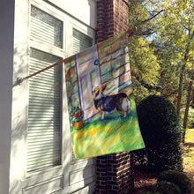Load image into Gallery viewer, Let me in Corgi Flag Canvas House Size 7370CHF