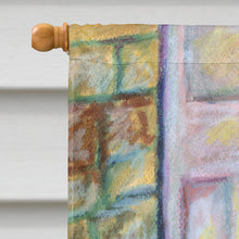 Load image into Gallery viewer, Let me in Corgi Flag Canvas House Size 7370CHF