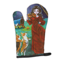 Load image into Gallery viewer, Fairy Moon Dance with Corgi Oven Mitt 7376OVMT