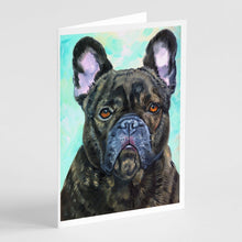 Load image into Gallery viewer, French Bulldog Lookin at You Greeting Cards -  Blank Note Cards – 8-Pack of Artist-Designed Cards with Envelopes
