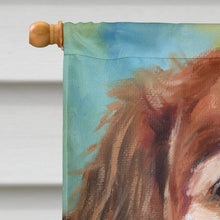 Load image into Gallery viewer, Golden Retriver Good Boy Flag Canvas House Size 7383CHF