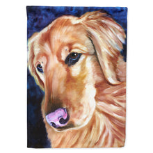 Load image into Gallery viewer, Golden Retriver Huh Flag Canvas House Size 7384CHF