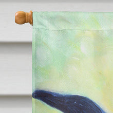 Load image into Gallery viewer, Great Dane Midnight Puppy Flag Canvas House Size 7388CHF