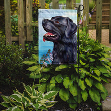 Load image into Gallery viewer, Black Labrador Retriever Garden Flag – Decorative Outdoor Yard Flag 7389GF