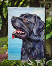 Load image into Gallery viewer, Black Labrador Retriever Garden Flag – Decorative Outdoor Yard Flag 7389GF