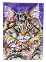 Load image into Gallery viewer, Maine Coon Sassy Flag Canvas House Size 7390CHF