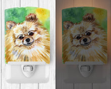Load image into Gallery viewer, Pomeranian Sissy Ceramic Night Light 7393CNL