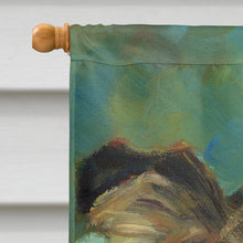 Load image into Gallery viewer, Sheltie Curiosity Flag Canvas House Size 7396CHF