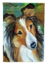 Load image into Gallery viewer, Sheltie Curiosity Garden Flag – Decorative Outdoor Yard Flag 7396GF